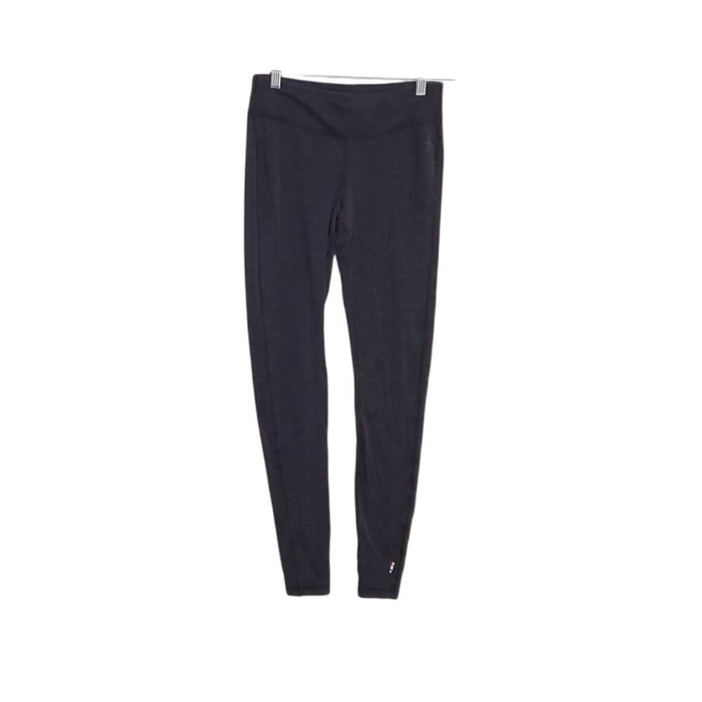Smartwool 100% Wool Gray Base Layer Pants Leggings Outdoor